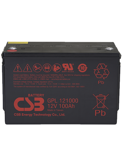 CSB GPL 121000. Аккумулятор герметичный свинцово-кислотный. CSB в Черкесске