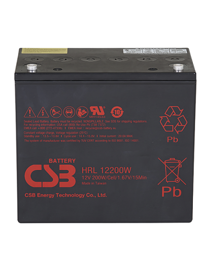 CSB HRL 12200W. Аккумулятор герметичный свинцово-кислотный. CSB в Черкесске