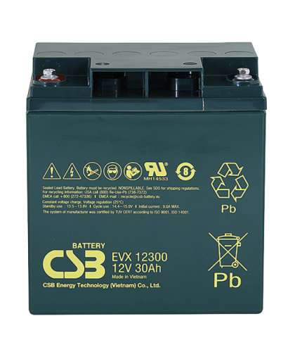 CSB EVX 12300. Аккумулятор герметичный свинцово-кислотный. CSB в Черкесске