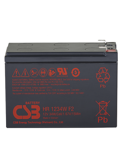 CSB HR 1234W. Аккумулятор герметичный свинцово-кислотный. CSB в Черкесске
