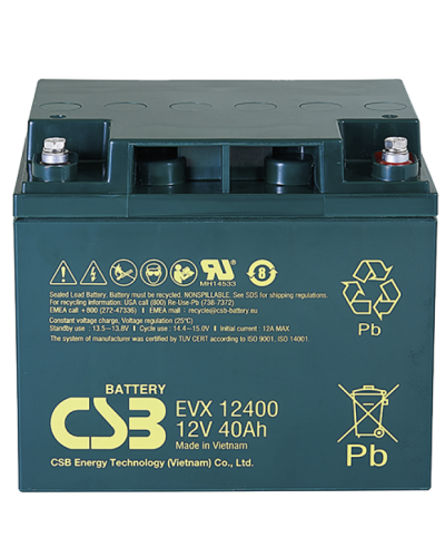 CSB EVX 12400. Аккумулятор герметичный свинцово-кислотный. CSB в Черкесске