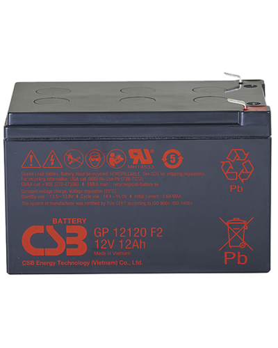 CSB GP 12120. Аккумулятор герметичный свинцово-кислотный. CSB в Черкесске