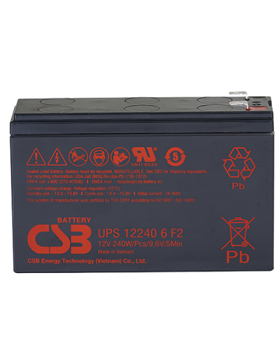 CSB UPS 122406. Аккумулятор герметичный свинцово-кислотный. CSB в Черкесске