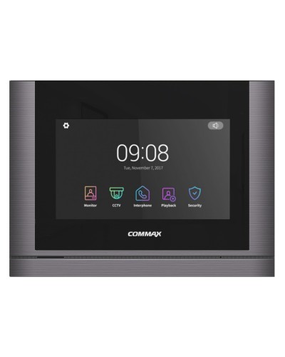 CDV-1024MA/VZ (темное серебро). Монитор видеодомофона цветной. Commax в Черкесске