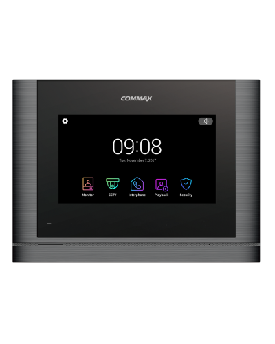 CDV-704MF/VZ (темное серебро) Black Smog. Монитор видеодомофона цветной. Commax в Черкесске