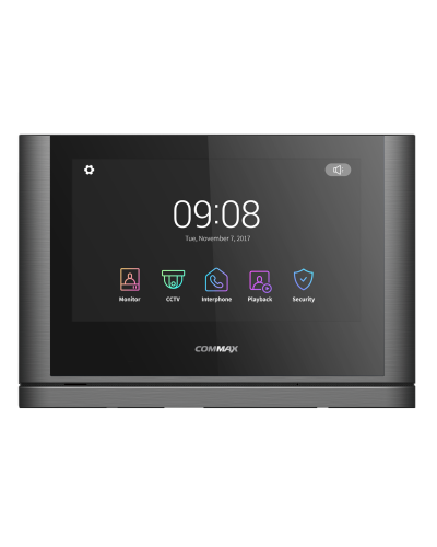CDV-1024MA (темное серебро) Black Smog. Монитор видеодомофона цветной. Commax в Черкесске