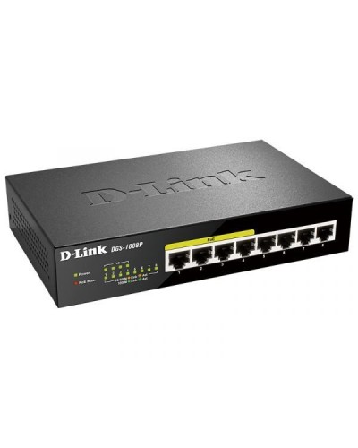 DGS-1008P/E1A. Коммутатор. D-Link в Черкесске