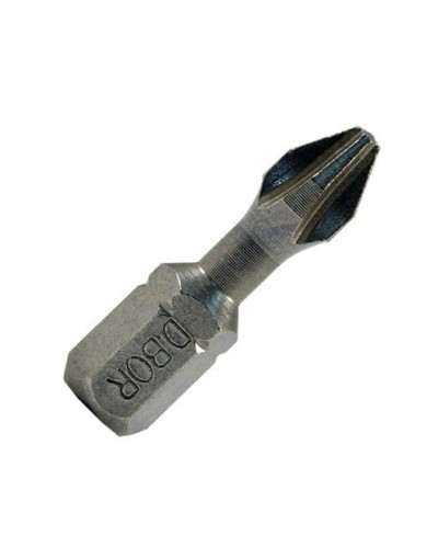 Биты Ph1x25 мм, Torsion, C 6,3 (10шт) (D-T-PH01-025-010). Биты фрезерованные. D.BOR в Черкесске