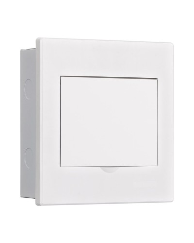 Корпус ЩРВ-М 6 модулей IP41 встраиваемый белая дверь (31101DEK). Корпус пластиковый. DEKraft в Черкесске