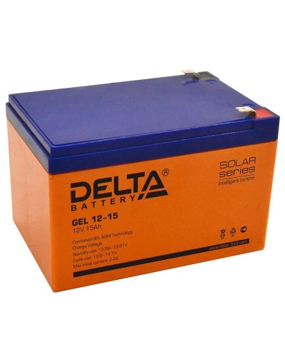 Delta GEL 12-15. Аккумулятор герметичный свинцово-кислотный. Delta в Черкесске