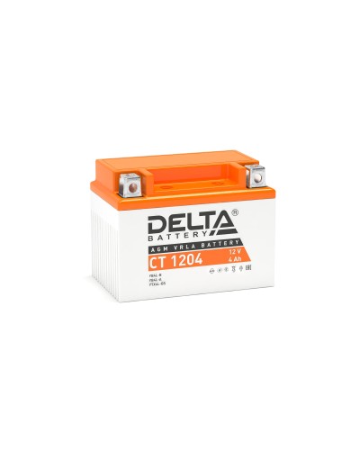Delta CT 1204. Аккумулятор герметичный свинцово-кислотный стартерный. Delta в Черкесске