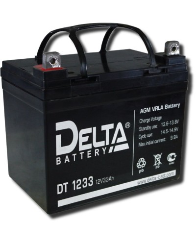 Delta DT 1233. Аккумулятор герметичный свинцово-кислотный. Delta в Черкесске