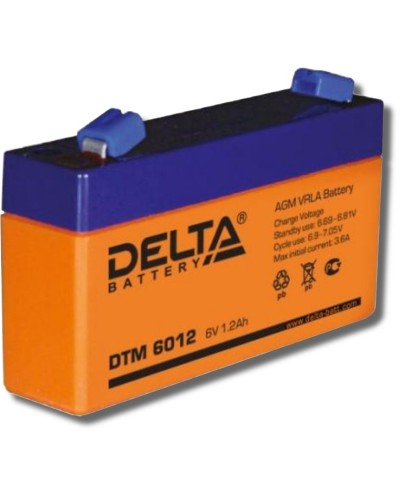 Delta DTM 6012. Аккумулятор герметичный свинцово-кислотный. Delta в Черкесске
