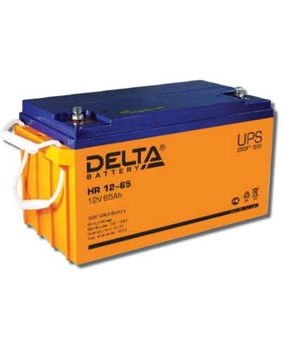 Delta HR 12-65. Аккумулятор герметичный свинцово-кислотный. Delta в Черкесске
