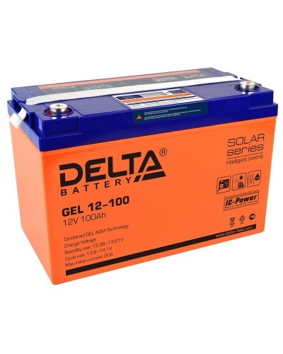 Delta GEL 12-100. Аккумулятор герметичный свинцово-кислотный. Delta в Черкесске