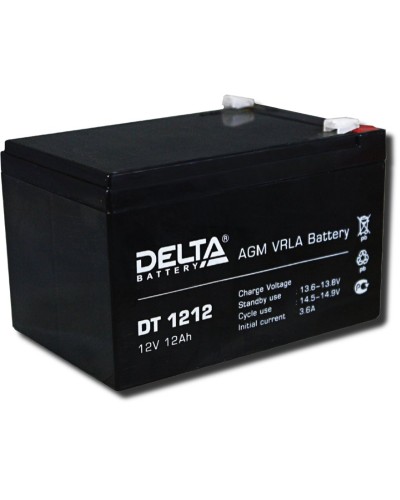 Delta DT 1212. Аккумулятор герметичный свинцово-кислотный. Delta в Черкесске