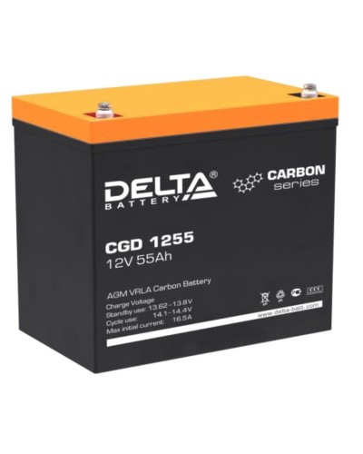 Delta CGD 1255. Аккумулятор герметичный свинцово-кислотный. Delta в Черкесске