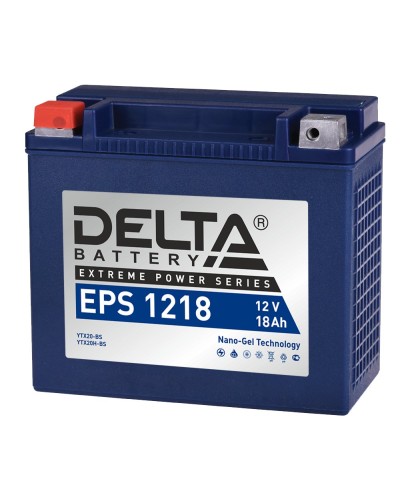 Delta EPS 1218. Аккумулятор герметичный свинцово-кислотный стартерный. Delta в Черкесске