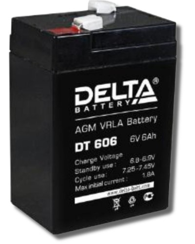 Delta DT 606. Аккумулятор герметичный свинцово-кислотный. Delta в Черкесске