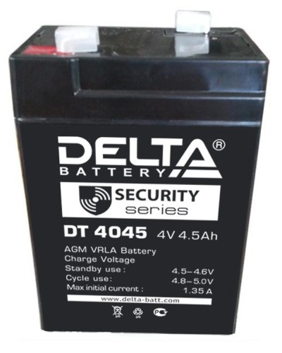 Delta DT 4045 (47мм). Аккумулятор герметичный свинцово-кислотный. Delta в Черкесске
