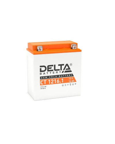 Delta CT 1216.1. Аккумулятор герметичный свинцово-кислотный стартерный. Delta в Черкесске