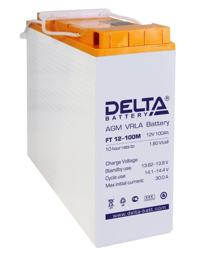 Delta FT 12-100 M. Аккумулятор герметичный свинцово-кислотный. Delta в Черкесске