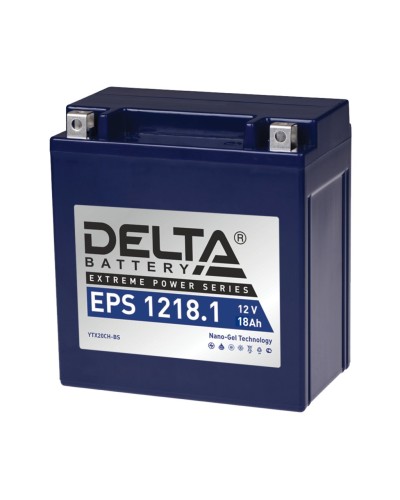 Delta EPS 1218.1. Аккумулятор герметичный свинцово-кислотный стартерный. Delta в Черкесске
