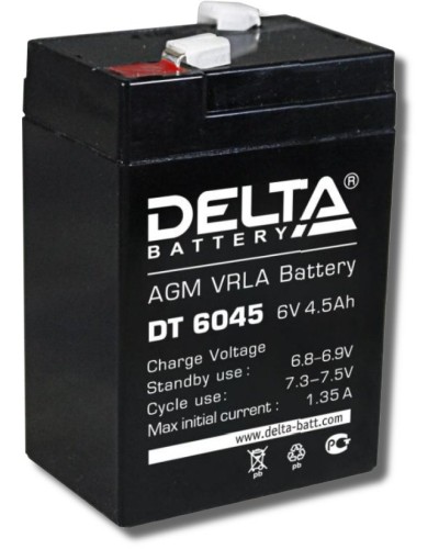 Delta DT 6045. Аккумулятор герметичный свинцово-кислотный. Delta в Черкесске