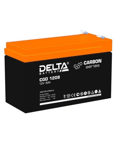 Delta CGD 1208. Аккумулятор герметичный свинцово-кислотный. Delta в Черкесске
