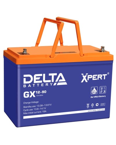 Delta GX 12-90. Аккумулятор герметичный свинцово-кислотный. Delta в Черкесске