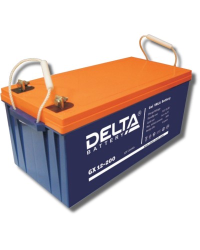 Delta GX 12-200. Аккумулятор герметичный свинцово-кислотный. Delta в Черкесске