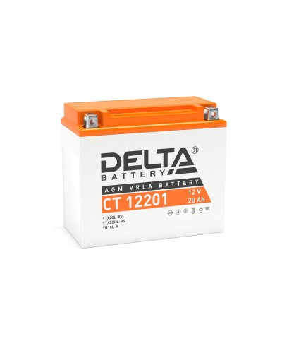 Delta CT 1220.1. Аккумулятор герметичный свинцово-кислотный стартерный. Delta в Черкесске