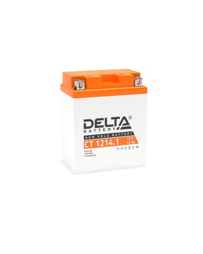 Delta CT 1214.1. Аккумулятор герметичный свинцово-кислотный стартерный. Delta в Черкесске