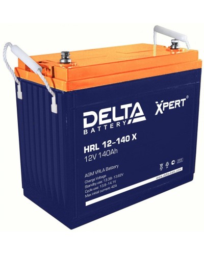 Delta HRL 12-140 X. Аккумулятор герметичный свинцово-кислотный. Delta в Черкесске