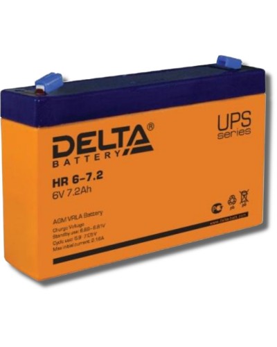 Delta HR 6-7.2. Аккумулятор герметичный свинцово-кислотный. Delta в Черкесске