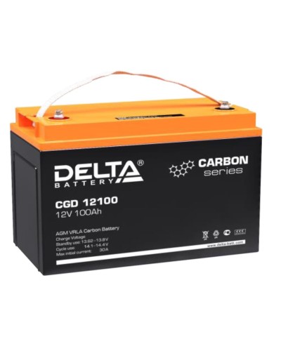 Delta CGD 12100. Аккумулятор герметичный свинцово-кислотный. Delta в Черкесске