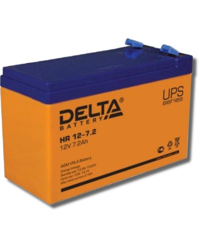 Delta HR 12-7.2. Аккумулятор герметичный свинцово-кислотный. Delta в Черкесске