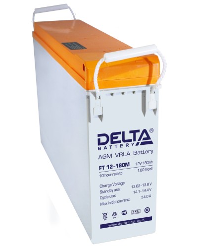 Delta FT 12-180 M. Аккумулятор герметичный свинцово-кислотный. Delta в Черкесске