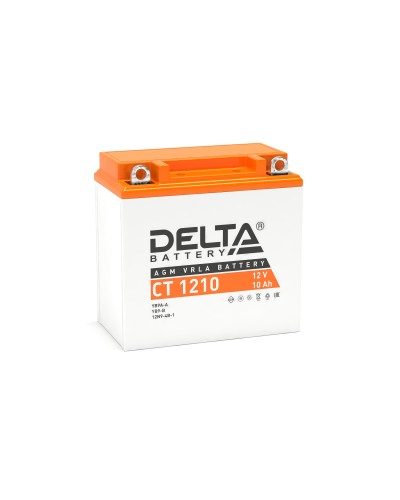 Delta CT 1210. Аккумулятор герметичный свинцово-кислотный стартерный. Delta в Черкесске