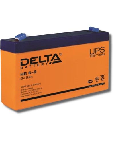Delta HR 6-9. Аккумулятор герметичный свинцово-кислотный. Delta в Черкесске