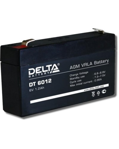 Delta DT 6012. Аккумулятор герметичный свинцово-кислотный. Delta в Черкесске