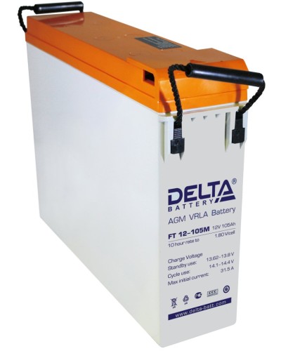 Delta FT 12-105 M. Аккумулятор герметичный свинцово-кислотный. Delta в Черкесске