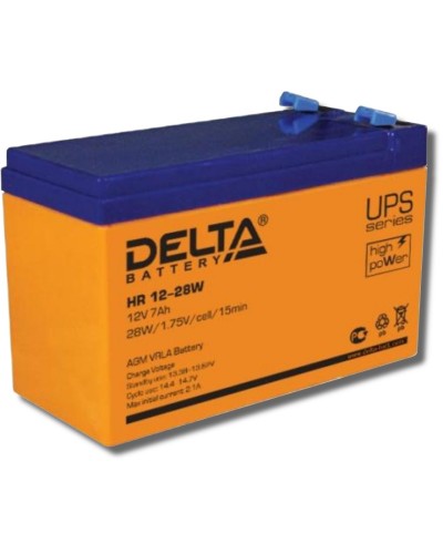 Delta HR 12-28 W. Аккумулятор герметичный свинцово-кислотный. Delta в Черкесске