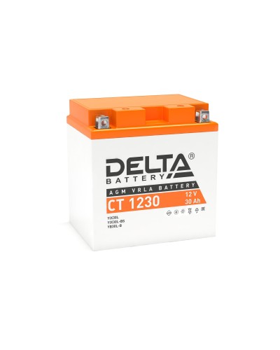 Delta CT 1230. Аккумулятор герметичный свинцово-кислотный стартерный. Delta в Черкесске