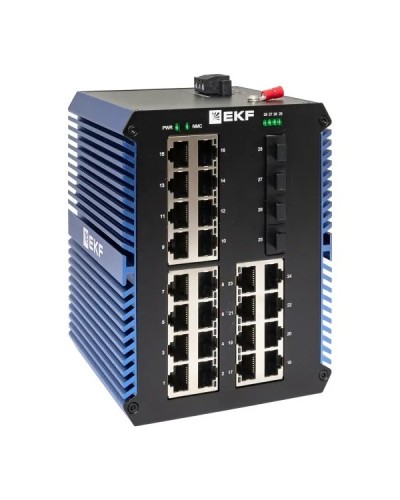 TSX-U-4GX/SFP-24GTP. Промышленный неуправляемый коммутатор. EKF в Черкесске