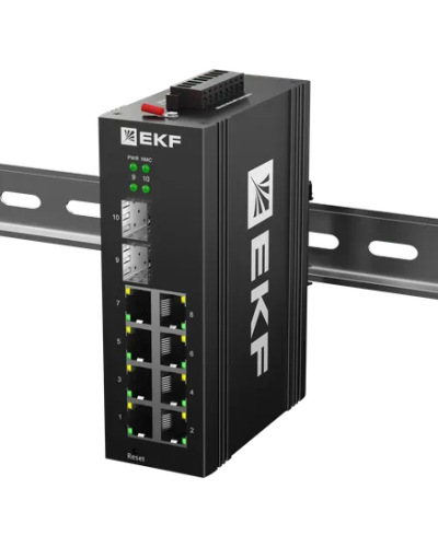 TSX-ML2-2GX/SFP-8GTP. Промышленный управляемый коммутатор. EKF в Черкесске