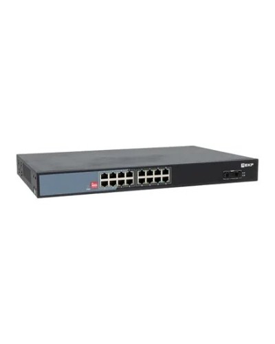 TSX-U-2GX/SFP-16GTP-R. Промышленный неуправляемый коммутатор. EKF в Черкесске