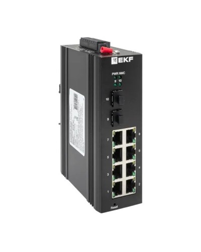 TSX-ML2-2GX/SFP-8GT. Промышленный управляемый коммутатор. EKF в Черкесске
