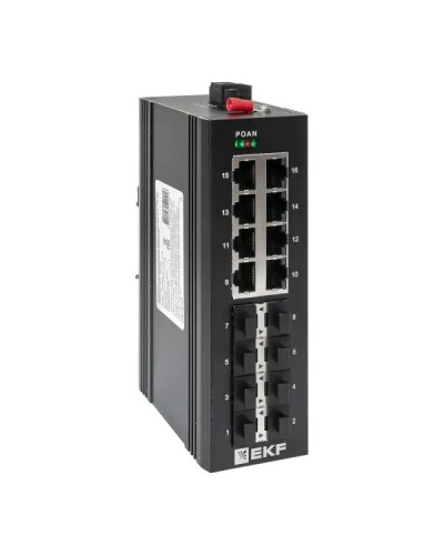 TSX-U-8GX/SFP-8GT. Промышленный неуправляемый коммутатор. EKF в Черкесске