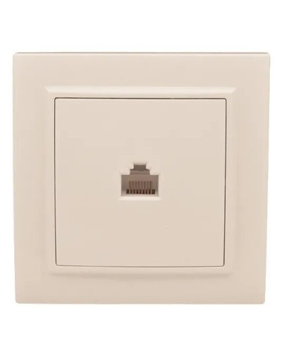 Минск Розетка RJ-45 1-мест. СП (ERK01-035-20). Розетка RJ-45 1-мест. СП. EKF в Черкесске